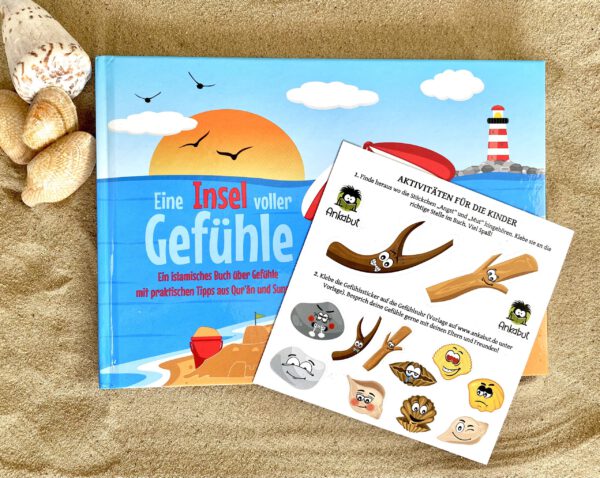 Buch - Eine Insel voller Gefühle + Sticker Bogen – Bild 3