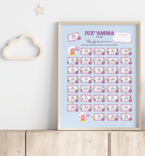 Juz Amma Poster Tracker Warda