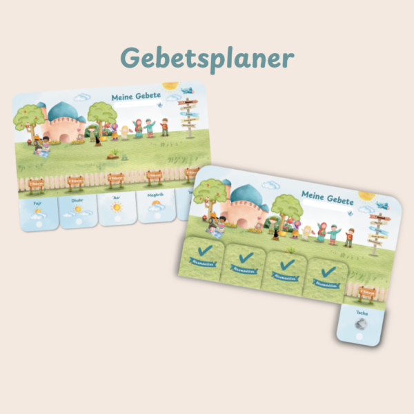 Islamisches Kinder-Routine-Lern-Set – Bild 4