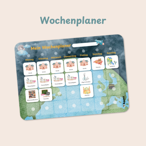 Islamisches Kinder-Routine-Lern-Set – Bild 5